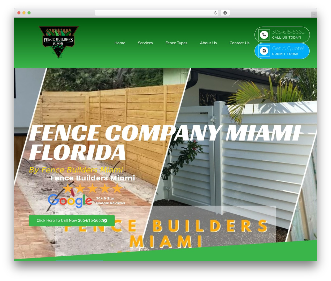 Hello Elementor WordPress page theme - fenceinstallationmiamifl.com
