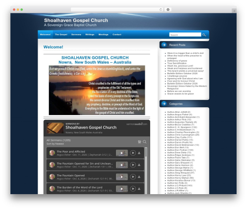 intrepidity WP theme - shoalhavengospelchurch.org.au