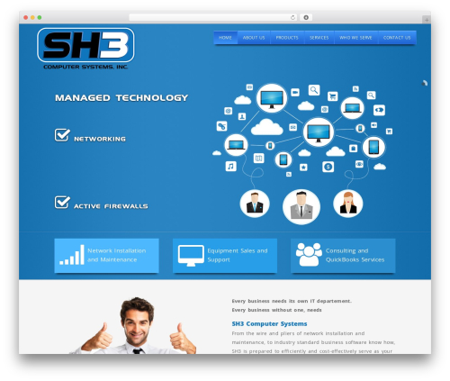 Method WordPress theme for business - sh3inc.com