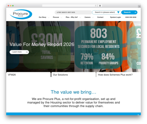 Carbonneutral WordPress plugin - procure-plus.com
