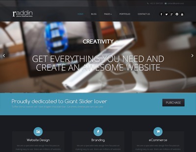 Raddin theme WordPress Raddin theme WordPress