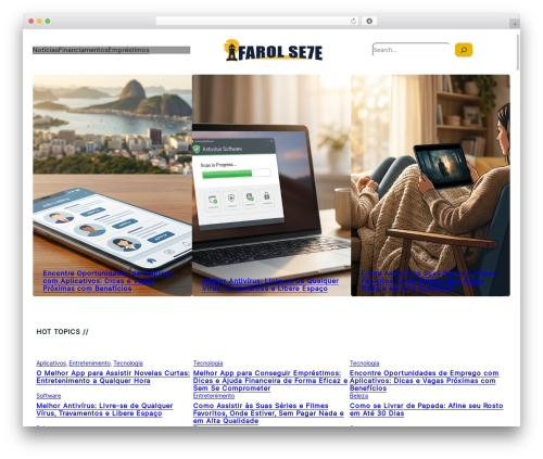 Rumblepress WP theme - farol7.com