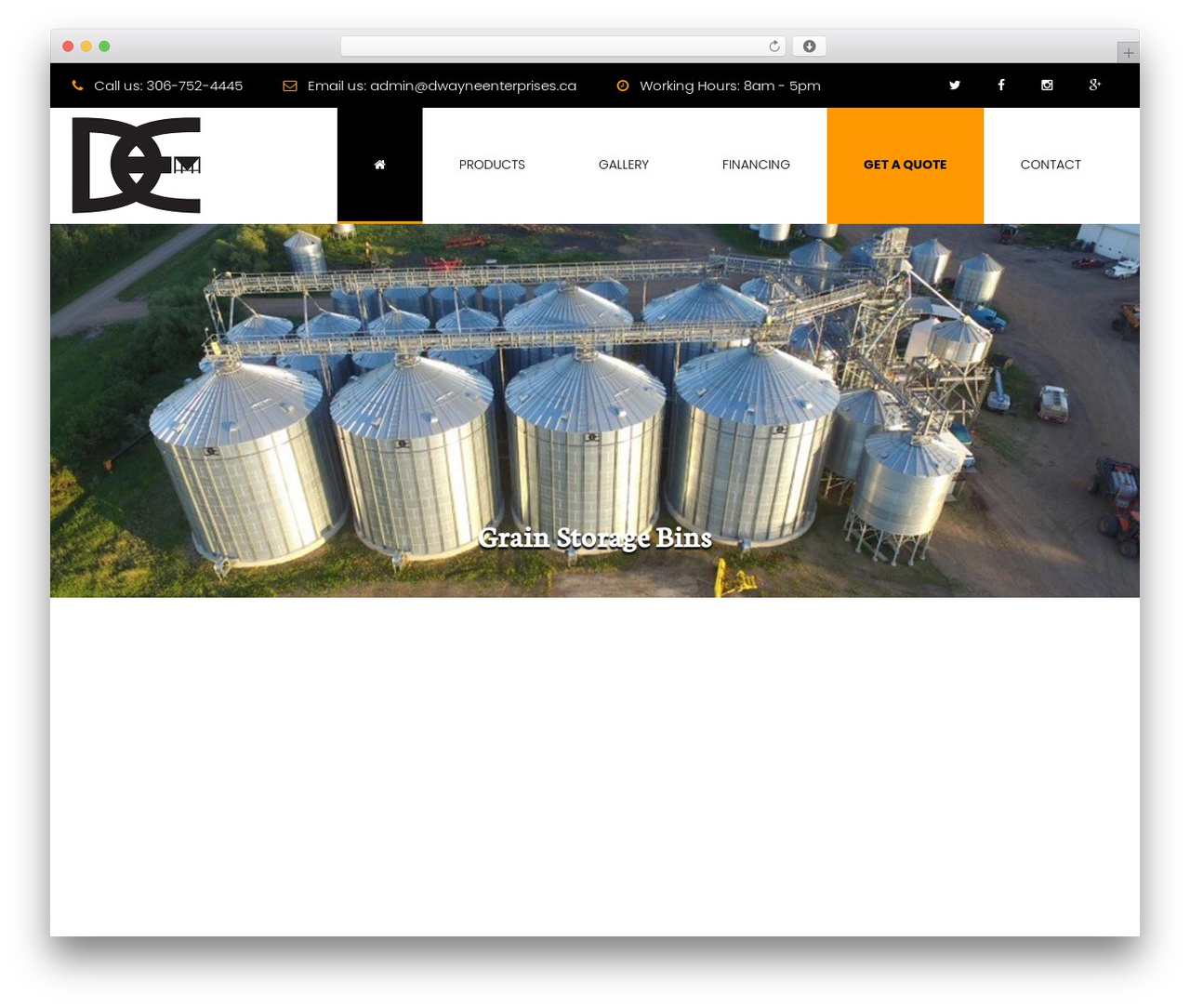 Theme WordPress Dwayne Enterprises - dwayneenterprises.ca Theme WordPress Dwayne Enterprises - dwayneenterprises.ca