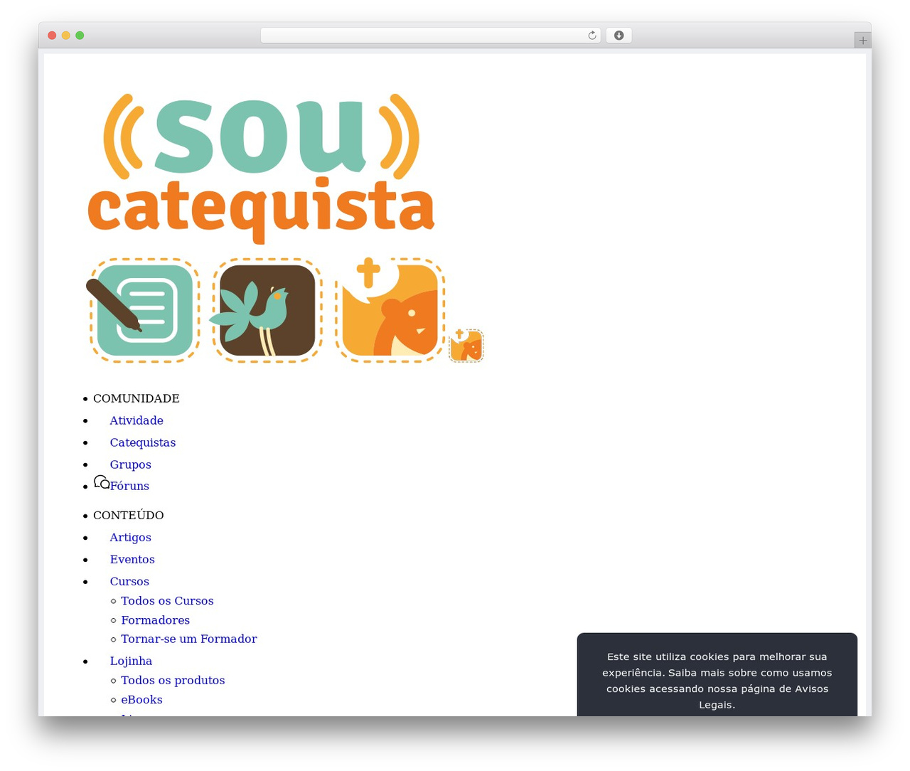 Theme WordPress Network - soucatequista.com.br