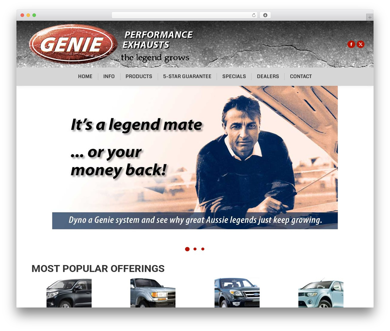 the7dtchild WordPress theme - genieperformance.com.au