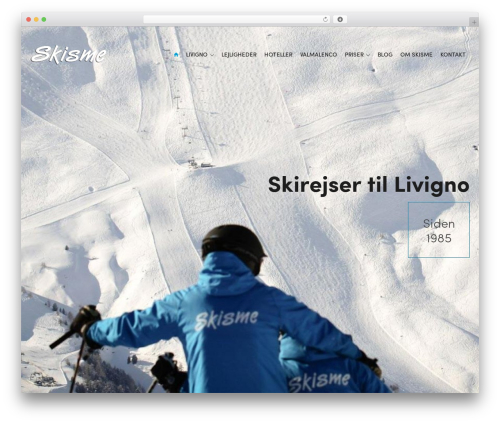Theme WordPress atriumWeb Framework - skisme.dk
