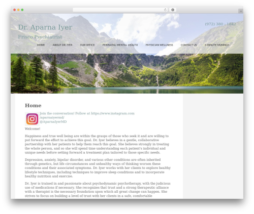 Theme WordPress Blake - draparnaiyer.com