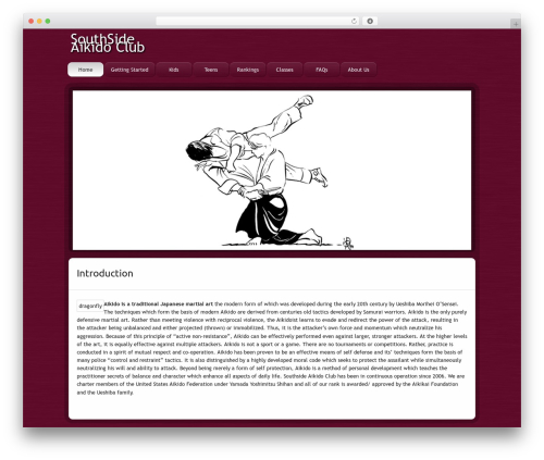 Theme WordPress Clockstone - southsideaikido.com