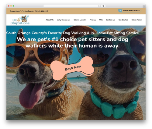 Theme WordPress Pawsitive - sitandstaycations.com