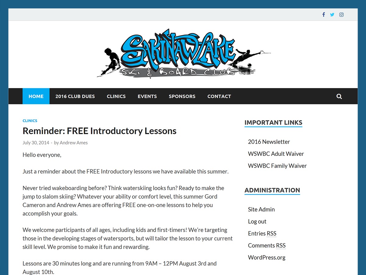 Theme WordPress SLSBC Theme WordPress SLSBC