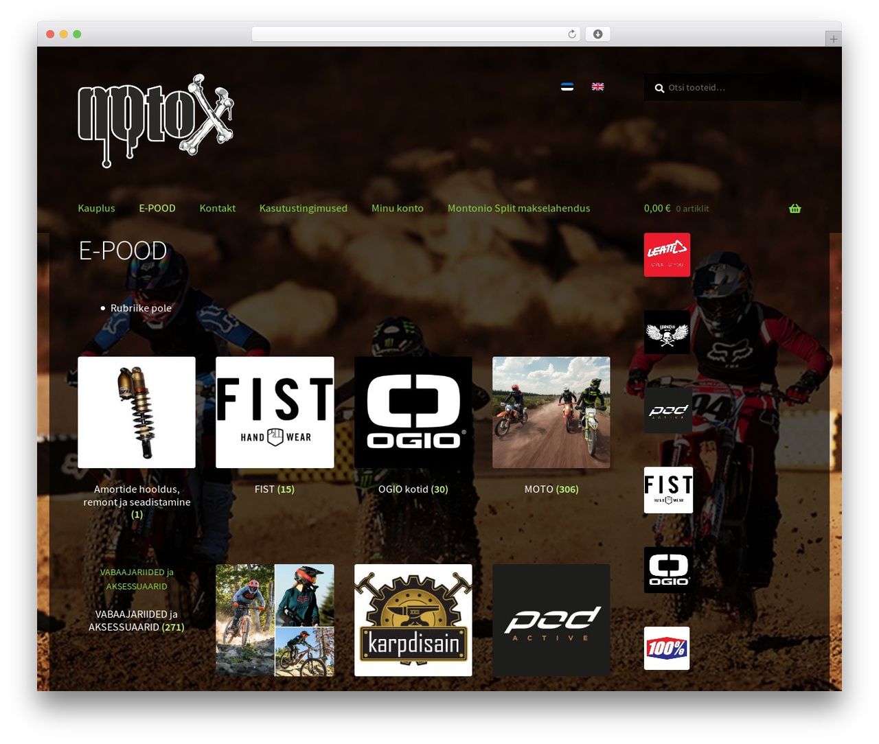 Theme WordPress Storefront - mxsport.ee Theme WordPress Storefront - mxsport.ee
