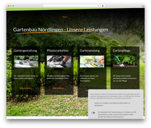 Total WordPress website theme - gartenbau-noerdlingen-ellwangen-oettingen.de