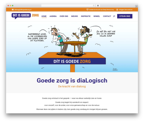 WordPress theme The7 - ditisgoedezorg.nl