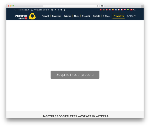 WordPress theme vertic - vertic-svizzera.ch