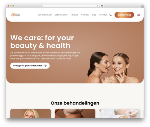 WordPress theme Whello - mommyskincareclinic.nl