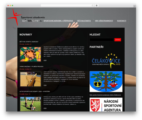 WordPress Theme 1365 WordPress theme - sportovni-akademie.com