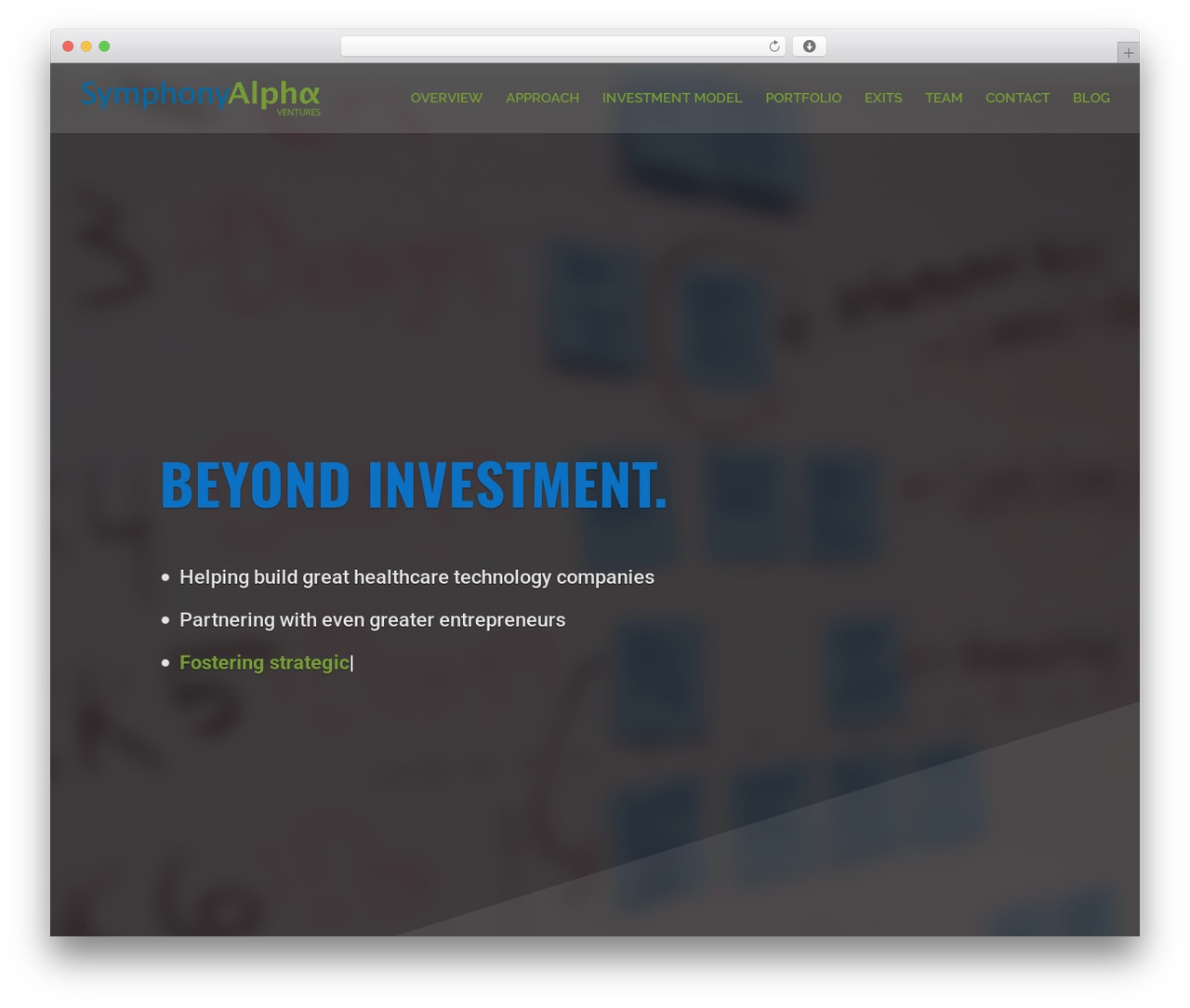 WordPress theme Divi - symphonyalpha.com