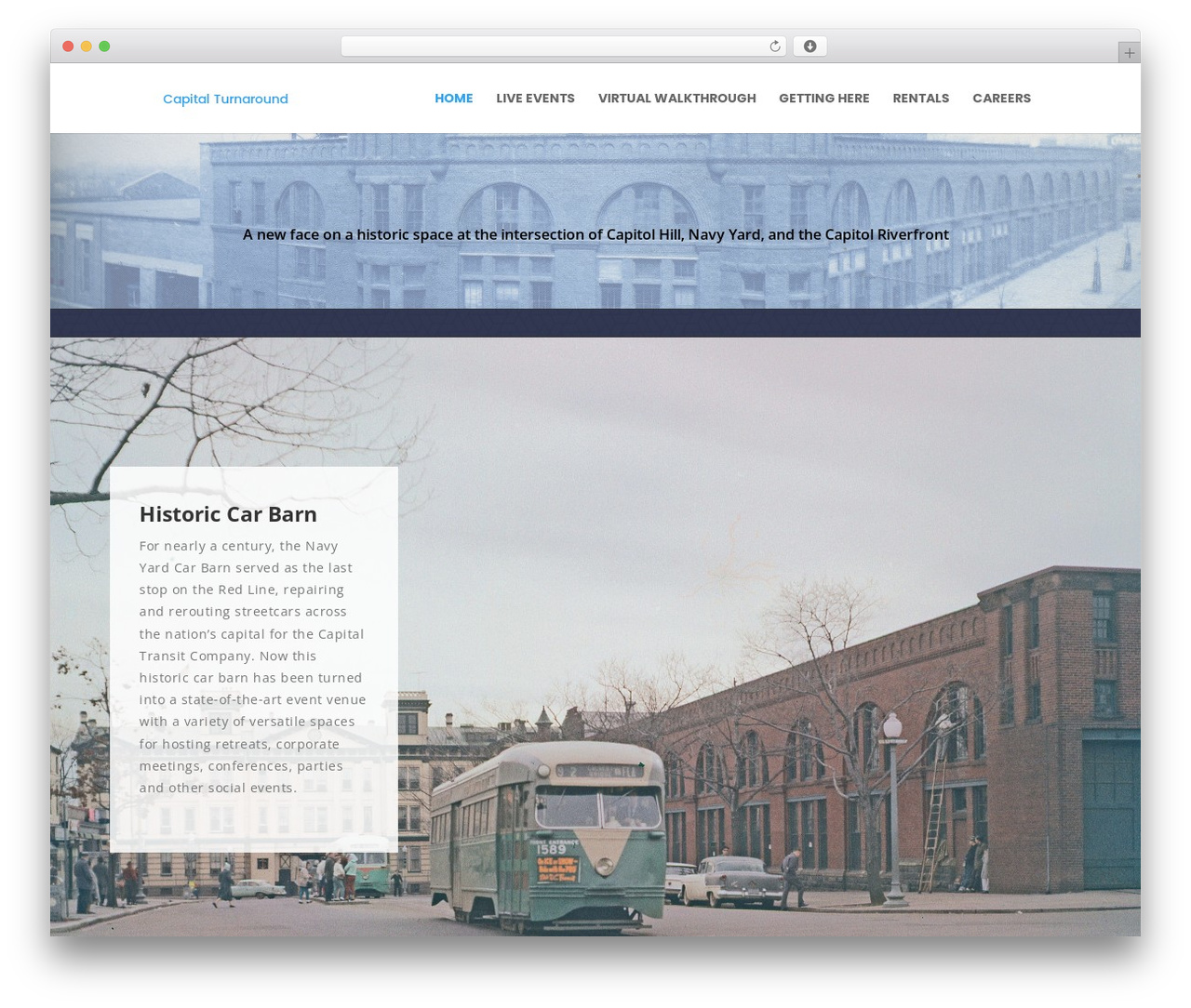 WordPress theme Divi - capitalturnaround.com