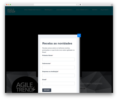 WordPress theme Eventara - agiletrendsbr.com