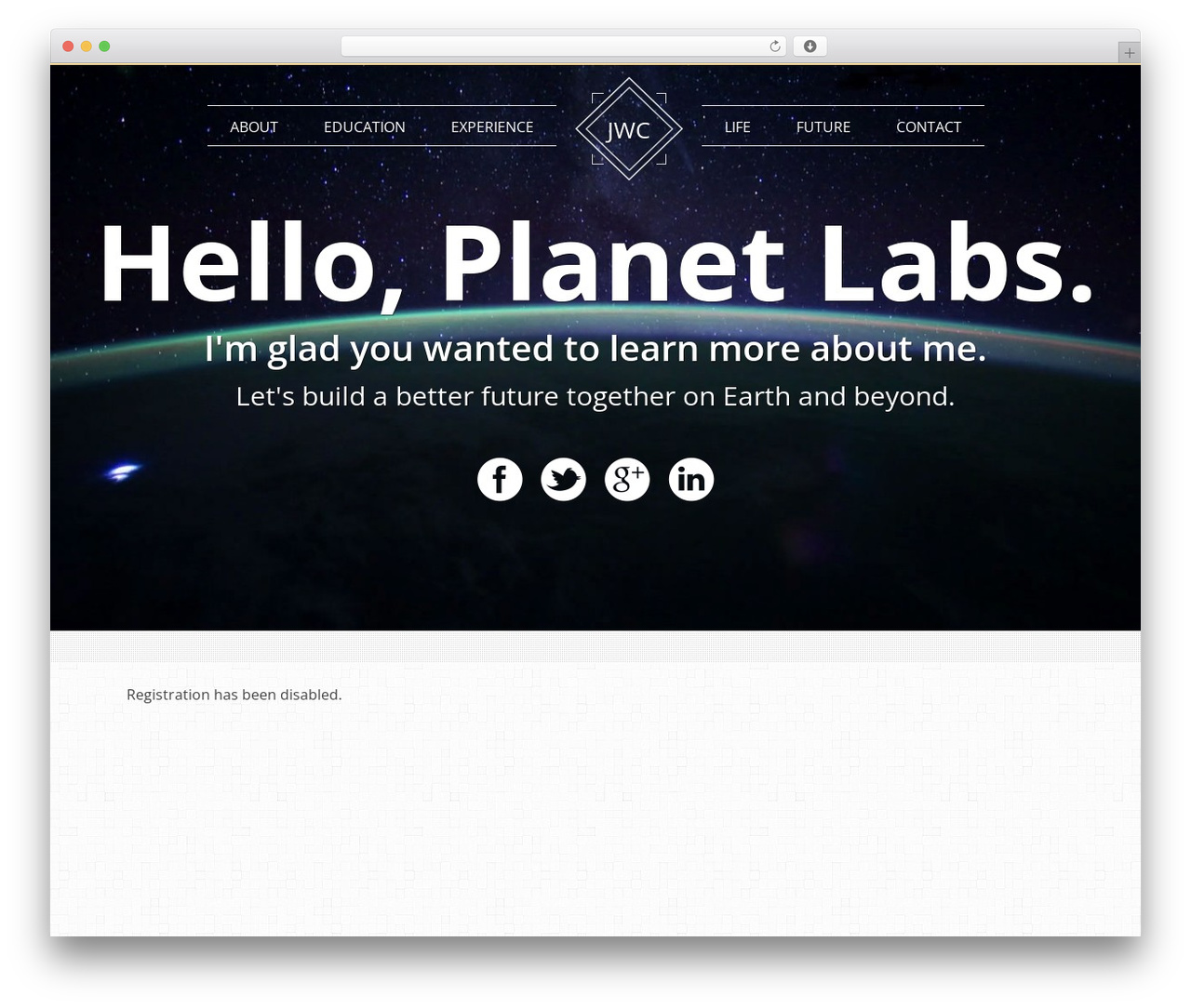 WordPress website theme ViewPoint - spacemanintraining.com