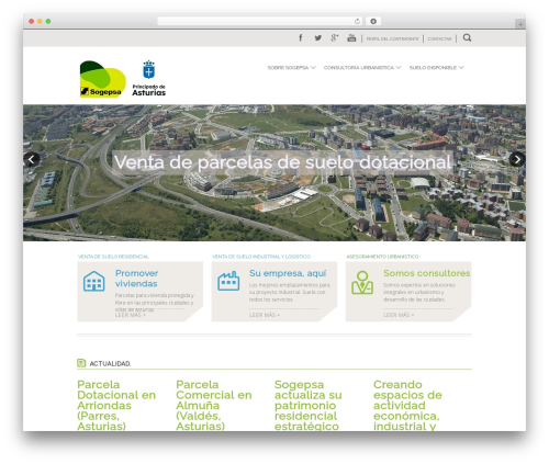 Zap top WordPress theme - sogepsa.com