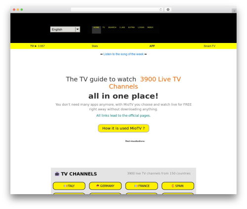 Best WordPress theme Bootstrap Basic - miotvonline.com