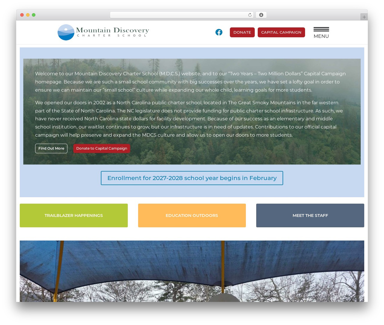Divi WordPress theme - mountaindiscovery.org
