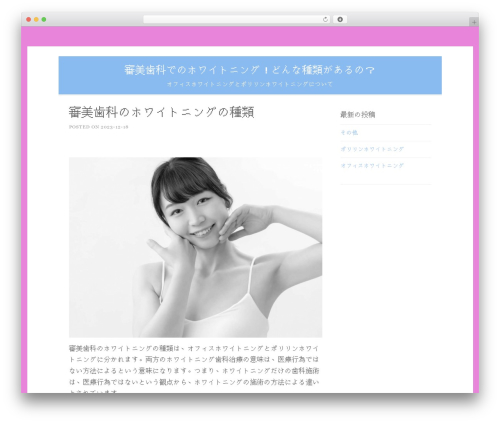 kenneth theme WordPress - icbi-flame.com