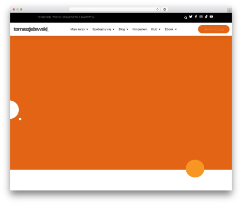 Theme WordPress Hello Elementor - tomaszjezewski.pl