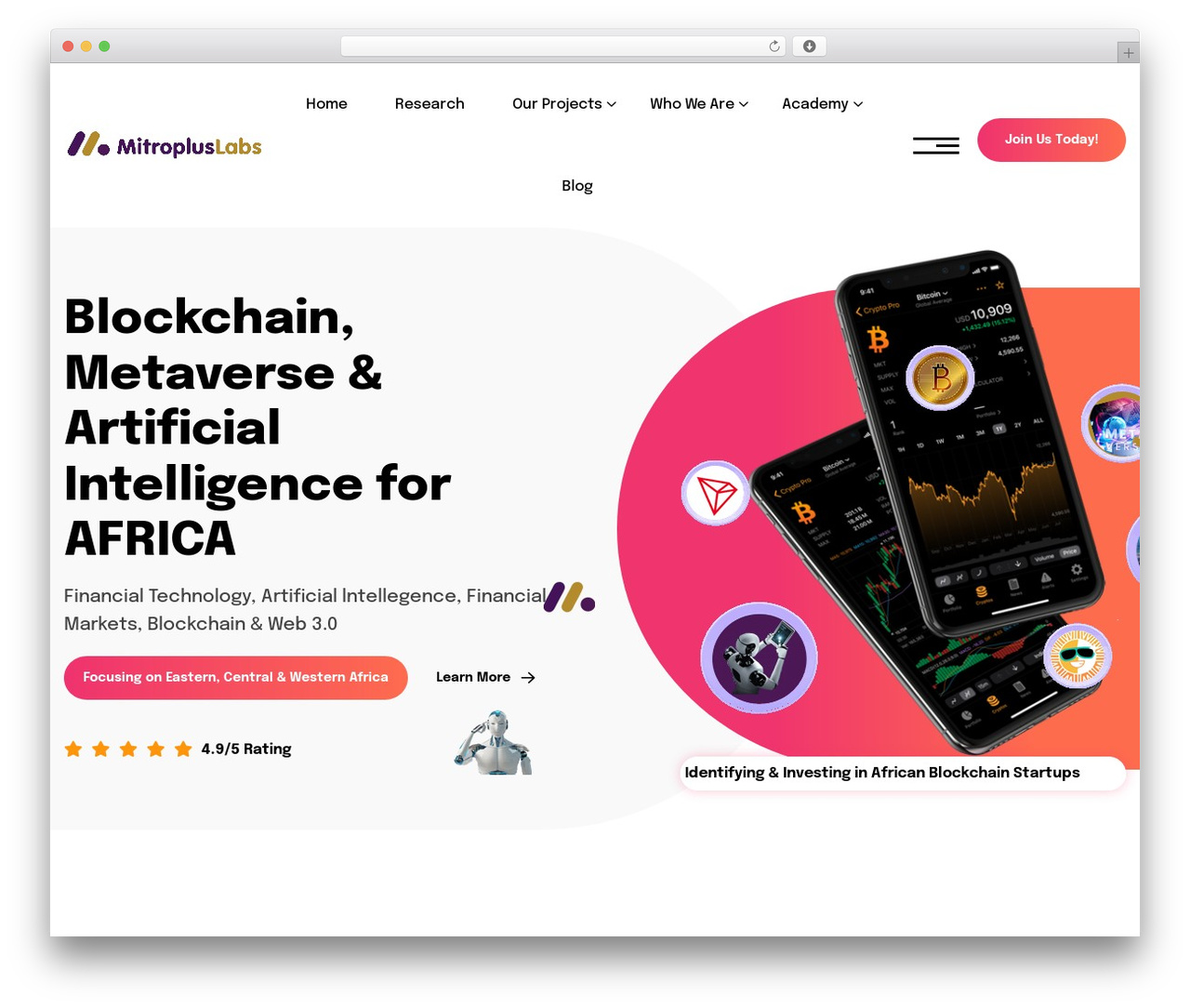 Theme WordPress mitro - mitropluslabs.com