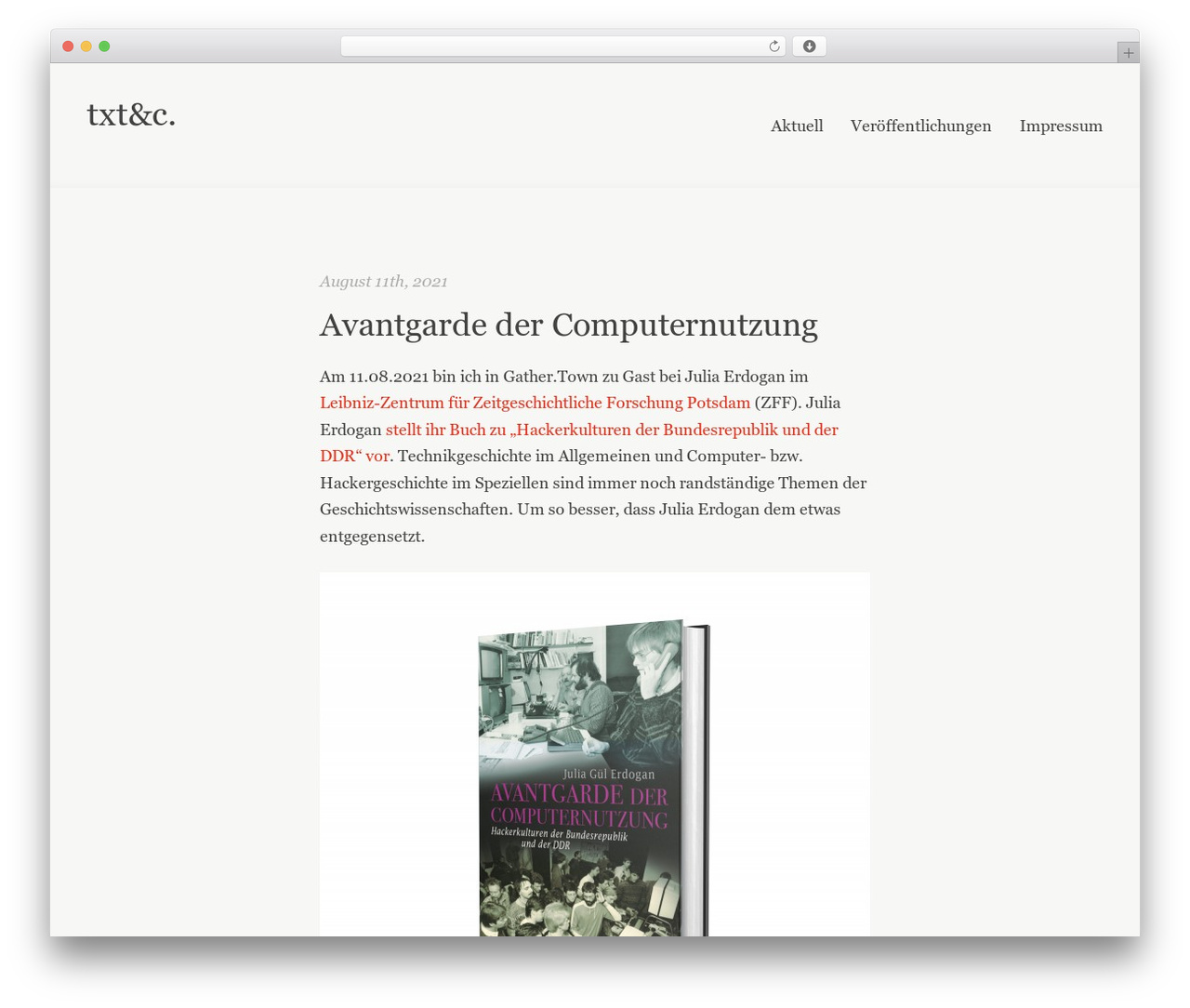 Theme WordPress Readly - schweska.de