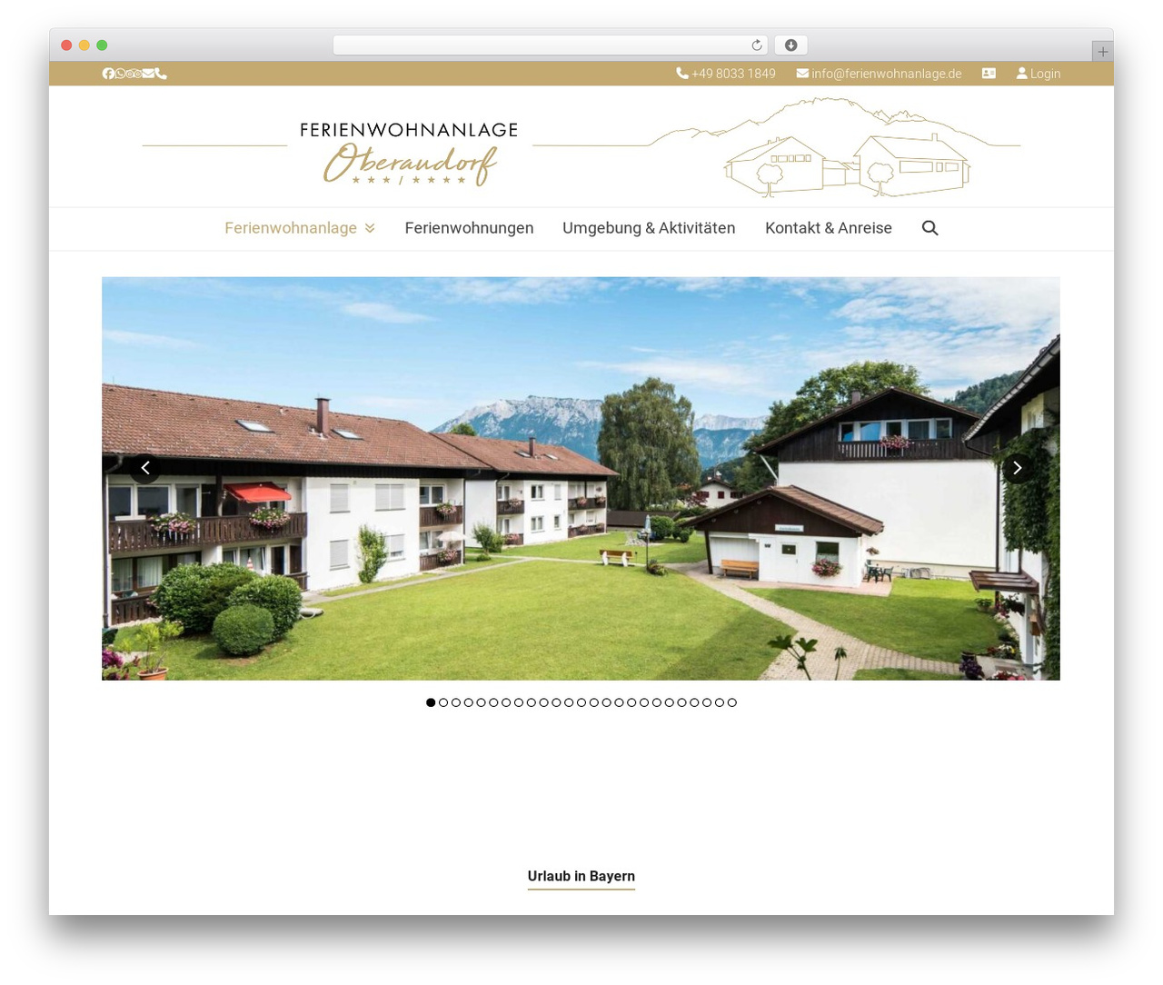 Total WordPress theme - ferienwohnanlage.de
