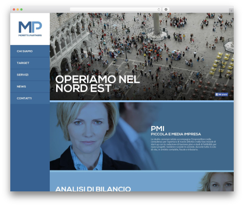 WordPress theme Moretti - studiostefanomoretti.it