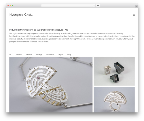 WordPress theme Air Theme - hyungzeechoi.com