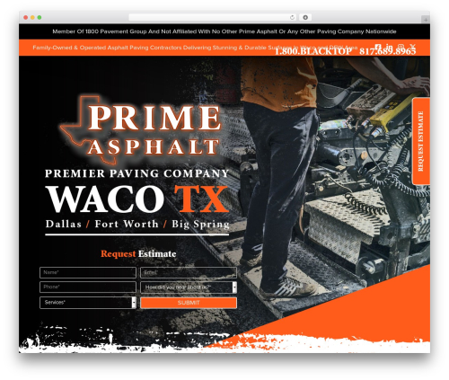 WordPress theme Builder - texastarandchip.com