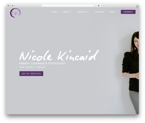 WordPress theme Divi - nicolekincaid.com