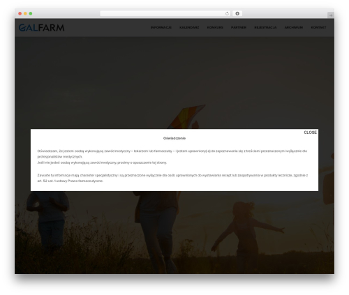 WordPress theme Eventchamp - receptura-edu.pl