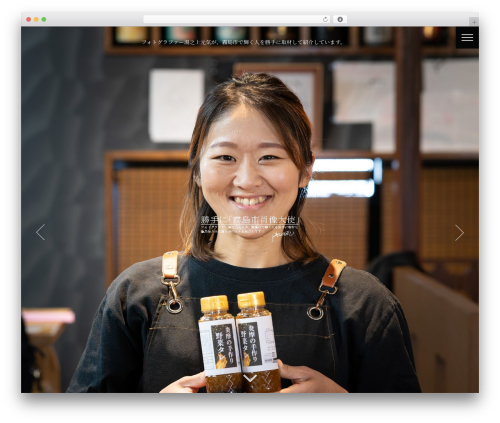 WordPress theme metrix - genki.photo