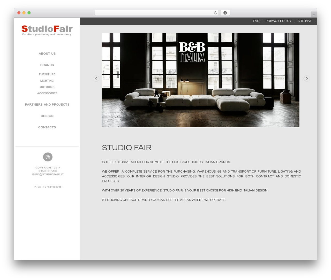 WordPress theme StudioFair - studiofair.it WordPress theme StudioFair - studiofair.it