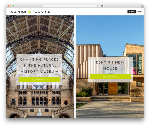 WordPress theme Uber - www.turnerandhoskins.co.uk