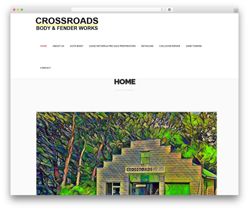 Xone WordPress shopping theme - crossroadsli.com