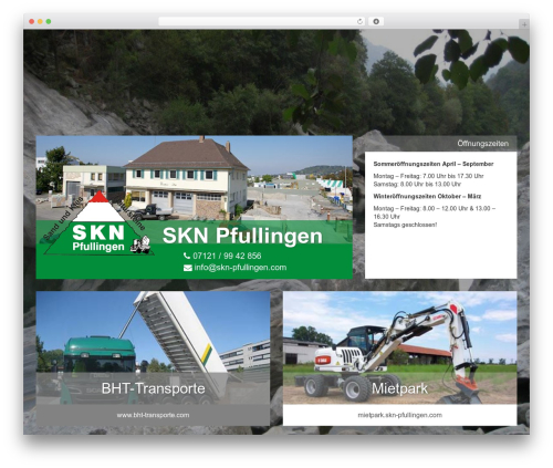 Basic Theme theme WordPress - skn-pfullingen.com