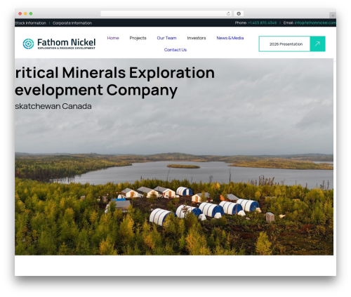 Industrium WP theme - fathomnickel.com