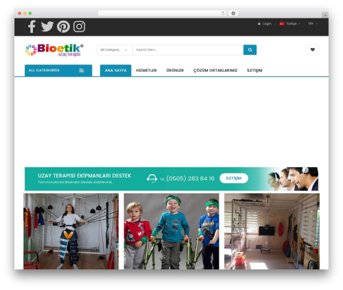 Revo WordPress theme - uzayterapisi.net