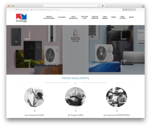 Cool timeline pro WordPress plugin - systherm.pl
