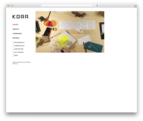 Side Grid Responsive WordPress Theme premium WordPress theme - studiokoaa.com