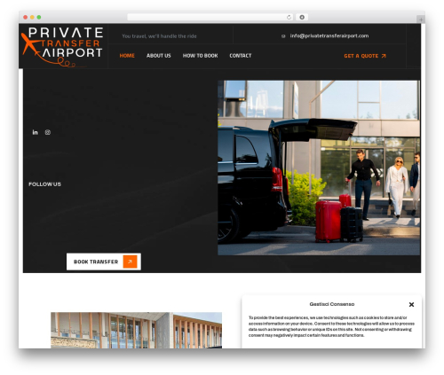 Theme WordPress Elevate - privatetransferairport.com