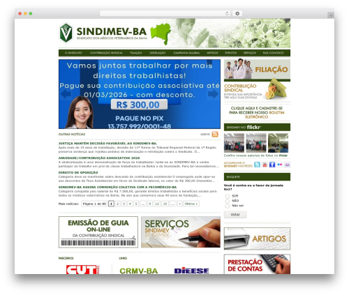 Democracy Widget (democracy) free WordPress plugin - sindimev.org.br