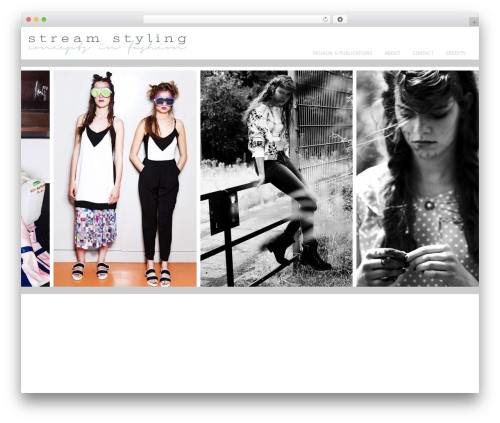 WordPress theme StreamStyling - streamstyling.com