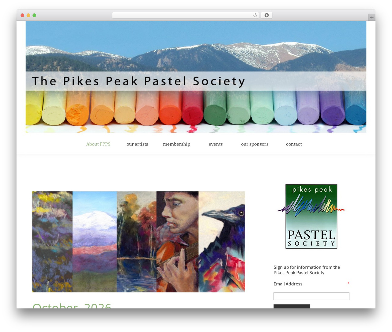 WordPress theme Genesis - pikespeakpastel.org